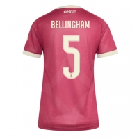 Camiseta Real Madrid Jude Bellingham #5 Tercera Equipación Replica 2026-27 para mujer mangas cortas